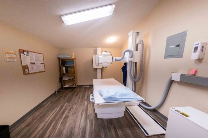NorthLakes Community Clinic - Iron River has updated its X-ray equipment and room.
