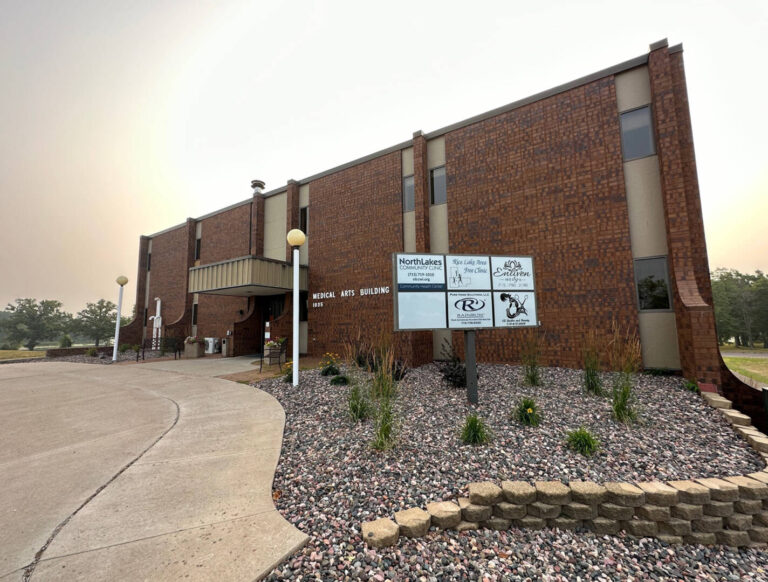 Rice Lake Clinic Exterior Front Entrance 1 768x582