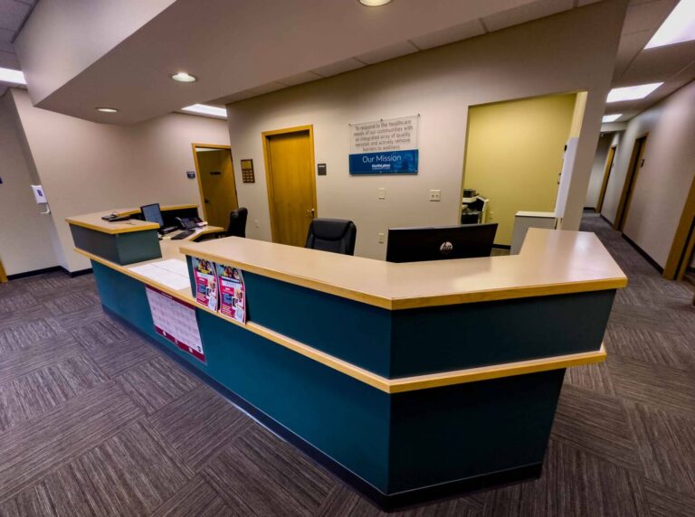 Cumberland Clinic Reception Desk 1 768x572