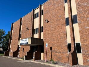 Rice Lake Clinic Exterior Back Entrance 300x225